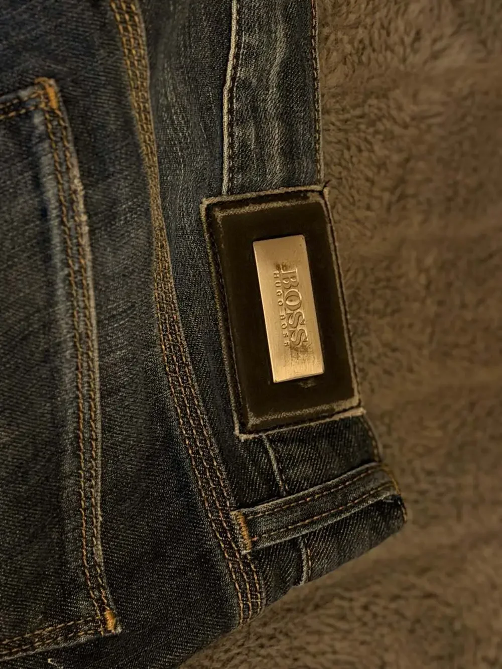 BOSS Hugo Boss IOWA Regular Fit Jeans Size 34x34 - Picture 4 of 6